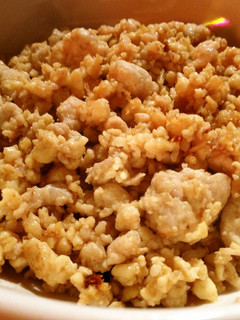 エスニック・ヘルシー鶏肉そぼろご飯-レシピのメイン写真