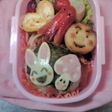 パパッと簡単キャラ弁★ウサちゃん弁当♪