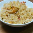 かぼちゃ煮リメイク♪簡単炊き込み御飯