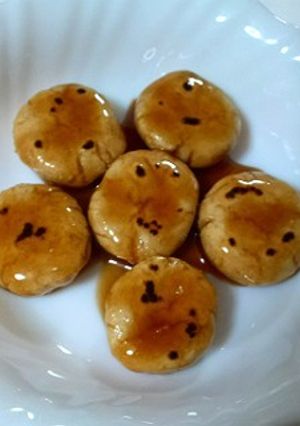 ダイエットおやつ♪みたらしおから団子-レシピのメイン写真