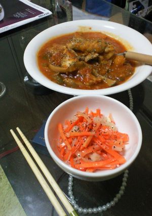 手羽元と野菜たっぷりトマト煮-レシピのメイン写真