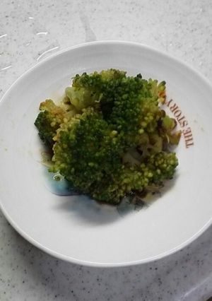 超簡単お弁当のおかず（ブロッコリー1）-レシピのメイン写真