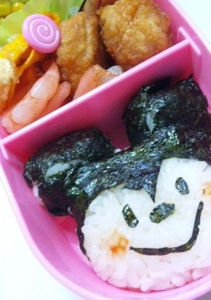 ミッキー キャラ弁-レシピのメイン写真