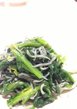 ジャコとほうれん草のおひたし★お弁当にも-レシピのメイン写真