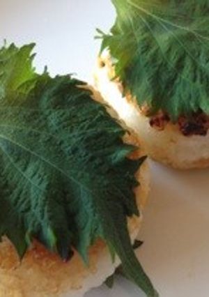 おばあちゃんのシソ味噌焼きおにぎり-レシピのメイン写真