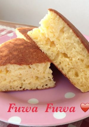 無加水鍋で『ふんわりホットケーキ♪』-レシピのメイン写真