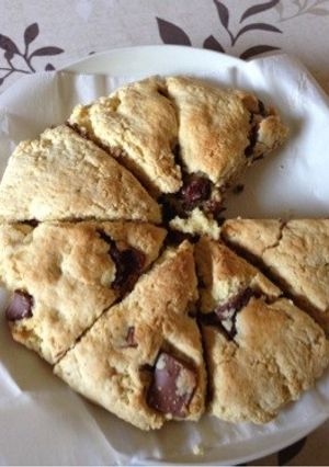 簡単♪スタバ風チョコスコーン-レシピのメイン写真
