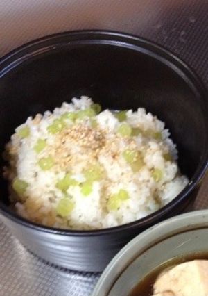 ふきのおこわ-レシピのメイン写真
