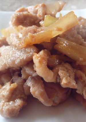 手抜きすぎ~!すぐ出来る豚肉生姜焼き-レシピのメイン写真