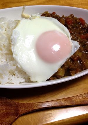 ボリュームたっぷりドライカレー∞-レシピのメイン写真