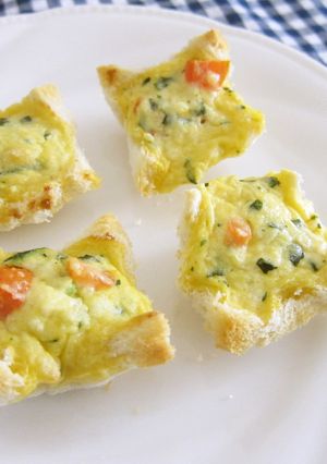 【離乳食後期～】食パンキッシュ-レシピのメイン写真