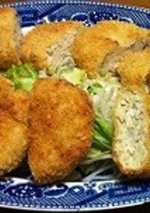 お豆腐たっぷりメンチカツ♪-レシピのメイン写真