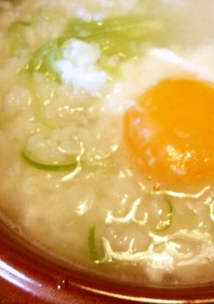 玉子かけ雑炊-レシピのメイン写真
