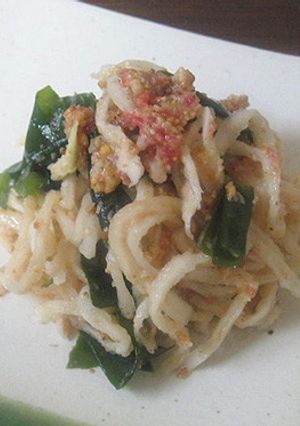 切干大根の梅ごま酢あえ-レシピのメイン写真