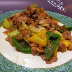รูปของ 豚肉と搾菜炒め