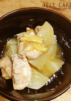 鶏大根の煮物~生姜風味~-レシピのメイン写真