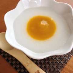 รูปของ 【離乳食初期】☆かぼちゃ粥☆