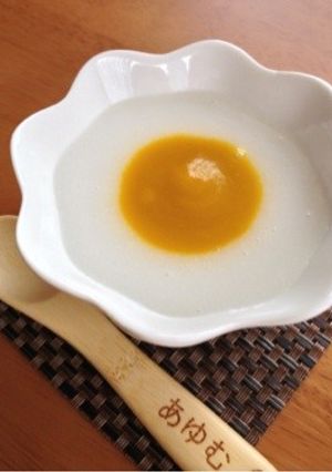 【離乳食初期】☆かぼちゃ粥☆-レシピのメイン写真