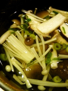 簡単♫きのこのお吸い物-レシピのメイン写真