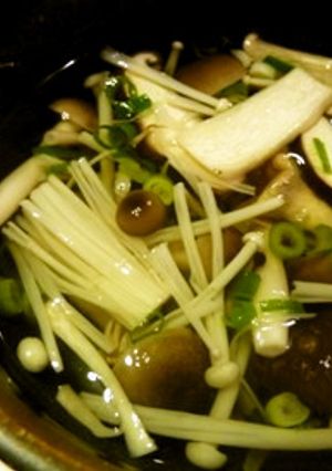 簡単♫きのこのお吸い物-レシピのメイン写真