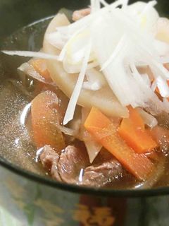 【ふるさとの味】山形風芋煮-レシピのメイン写真