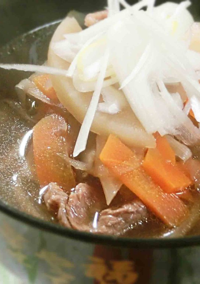 【ふるさとの味】山形風芋煮-レシピのメイン写真