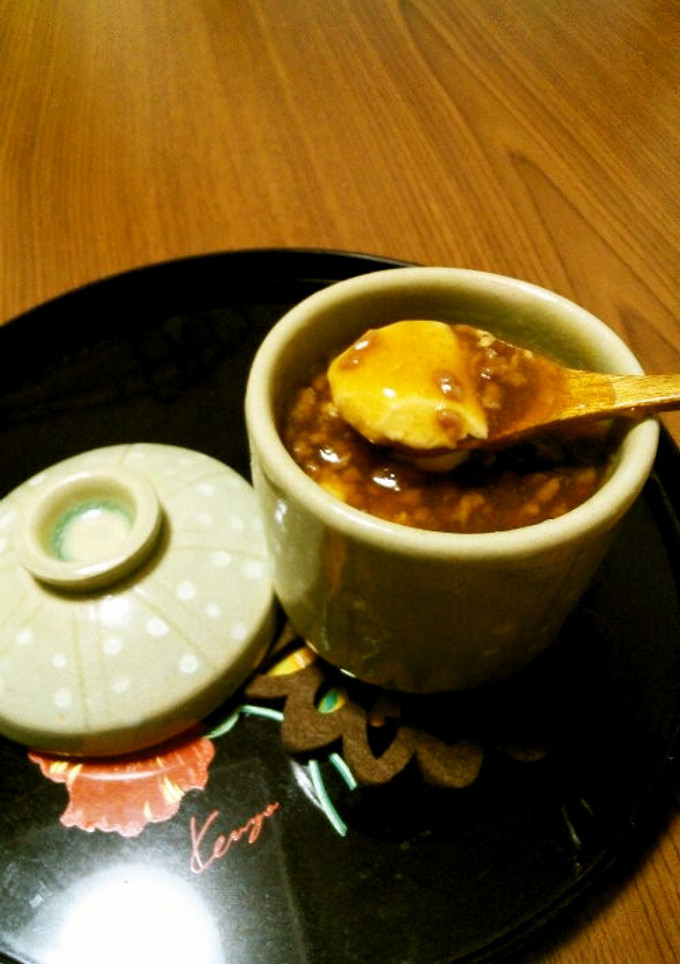 驚きの！！簡単あんかけ茶碗蒸し♪-レシピのメイン写真