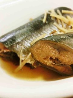 【圧力鍋】秋刀魚のしょうが煮-レシピのメイン写真