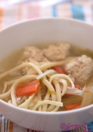 チキンヌードルスープ-レシピのメイン写真