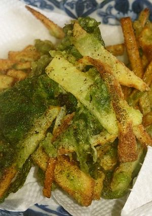 あおさと新じゃがいものかきあげ-レシピのメイン写真