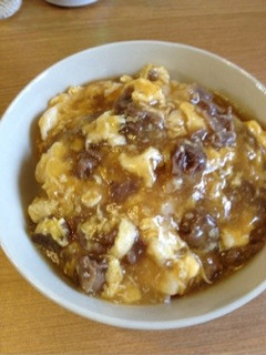 卵と牛肉の中華風丼-レシピのメイン写真