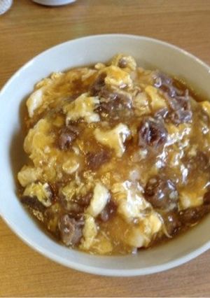 卵と牛肉の中華風丼-レシピのメイン写真