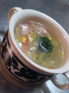 ♡白菜♡ 簡単あったかスープ-レシピのメイン写真