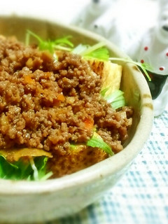 受験生のサラダ ♪ 肉味噌サラダ-レシピのメイン写真