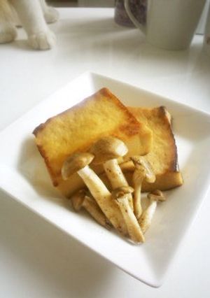 高野豆腐の甘辛バター焼き(･∀･)-レシピのメイン写真