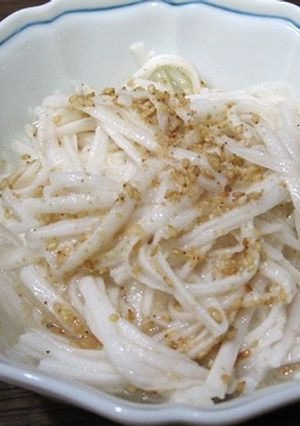 長芋そうめんのごま酢あえ-レシピのメイン写真