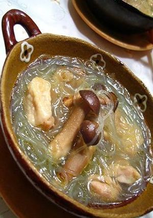 しめじと春雨のチキンスープ-レシピのメイン写真