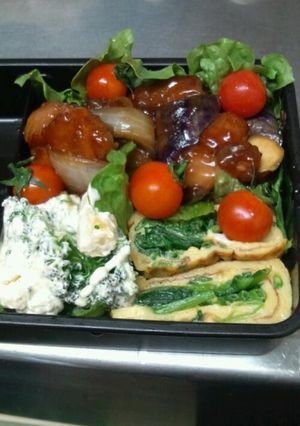 3月14日旦那さんのお弁当-レシピのメイン写真
