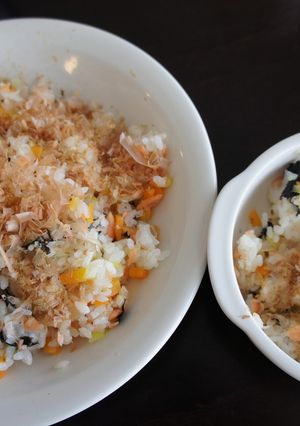 塩分控えめ鮭チャーハン-レシピのメイン写真