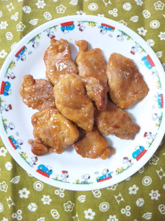 豚ももブロック肉で美味しい生姜焼き♬-レシピのメイン写真