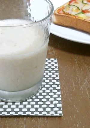 朝食と一緒に*バナナスムージー-レシピのメイン写真