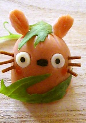 簡単キャラ弁おかず：トトロ-レシピのメイン写真