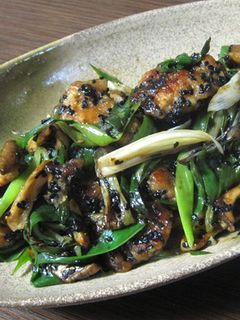 豚肉とねぎの胡麻炒め-レシピのメイン写真