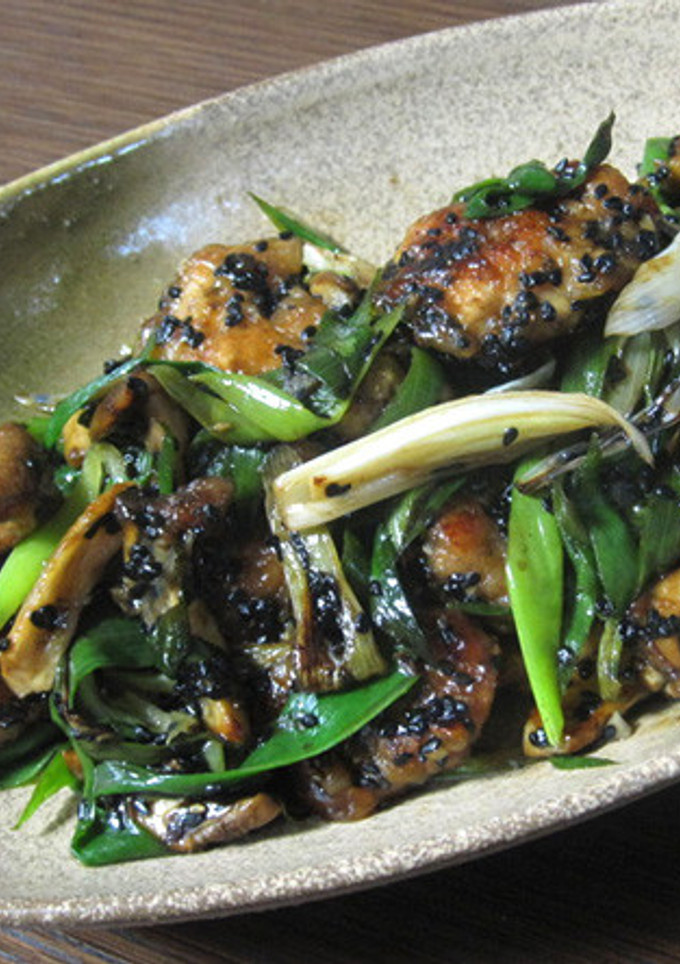 豚肉とねぎの胡麻炒め-レシピのメイン写真