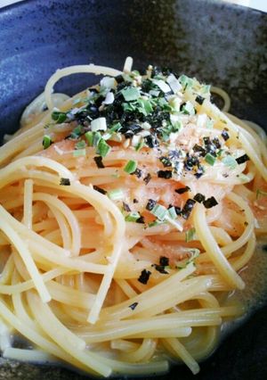 もてレシピ♡簡単たらこパスタ★!!-レシピのメイン写真