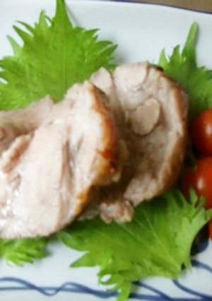 豚固まり肉のホワイトバルサミコ酢天火焼-レシピのメイン写真
