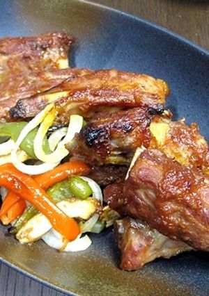 スペアリブと野菜のオーブン焼き-レシピのメイン写真