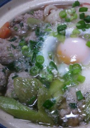 土鍋とめんつゆで作る簡単うどん-レシピのメイン写真