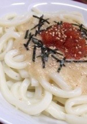 簡単♪とろろとびこうどん-レシピのメイン写真