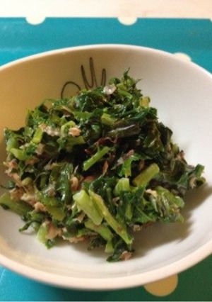 簡単♪美味しい♪大根葉のおかかマヨ和え☆-レシピのメイン写真